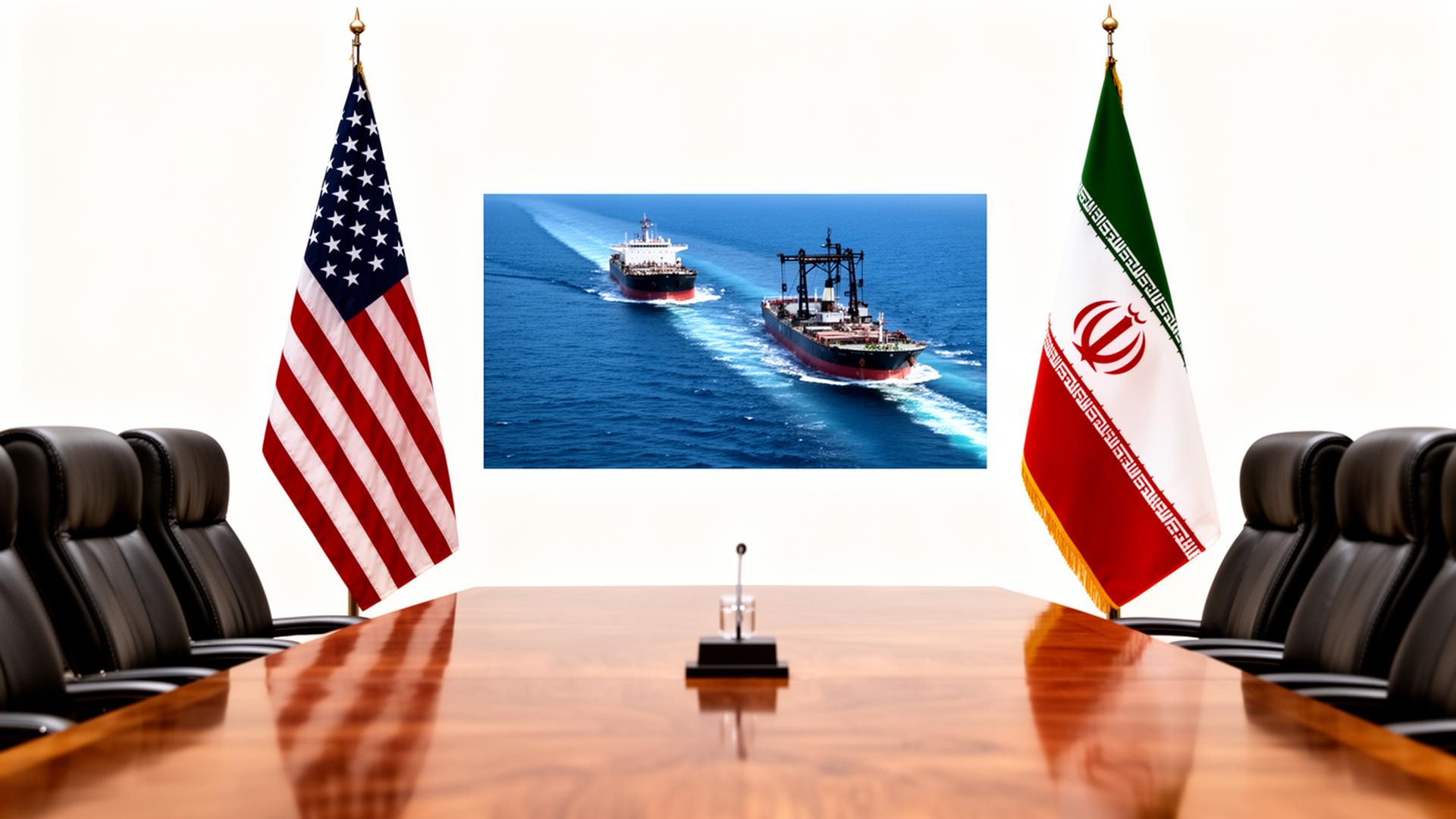 U.S.-Iran talks in Switzerland amid Strait of Hormuz tensions and oil shipping concerns.